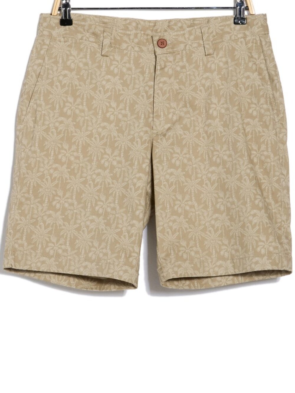 Tommy Bahama Rich Palms Print Shorts Size 38 $118 in Stone Khaki